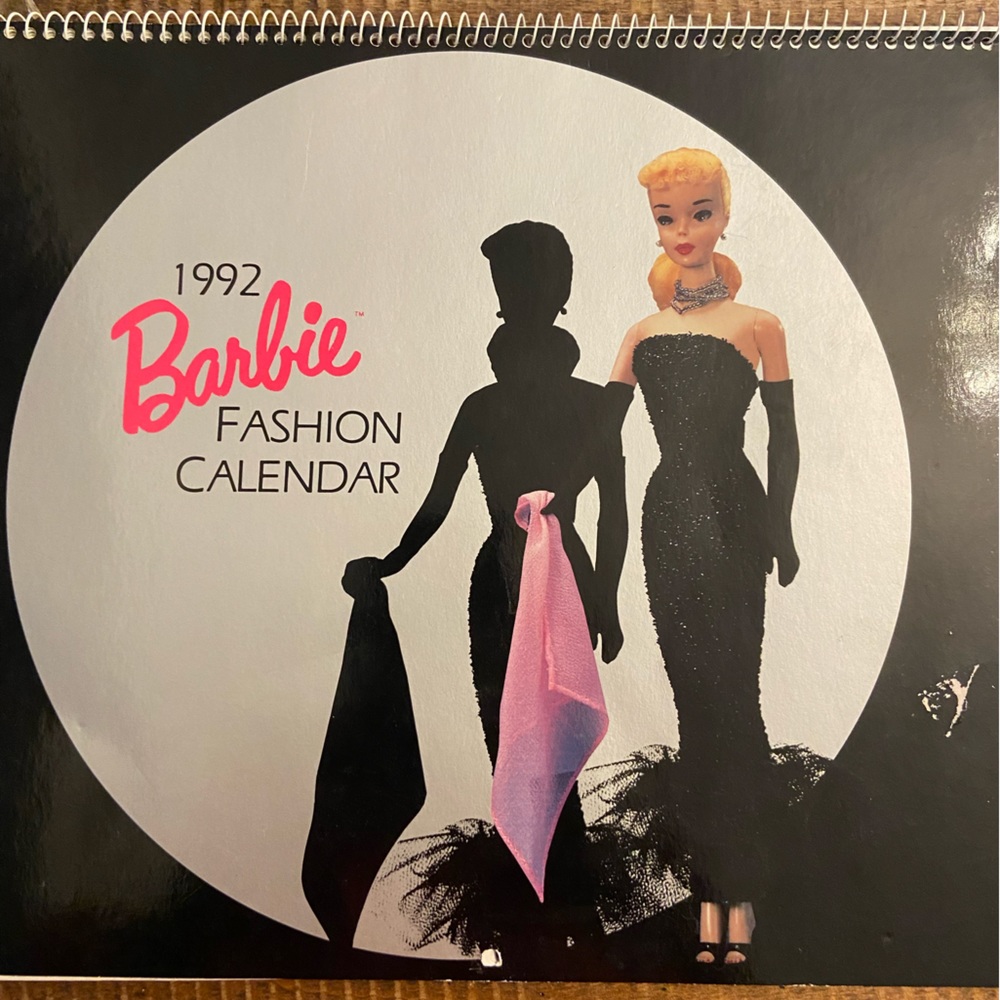 1992 Barbie Fashion Calendar